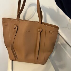 NYDJ Large Leather Tote Bag